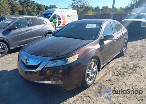 2009 Acura Tl 3.5 z USA, uszkodzony, nr VIN 19UUA86589A008033